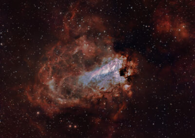 M 17 Omega- oder Schwanennebel